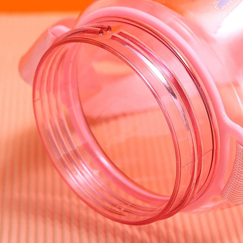 A32-AX-2122卡通小熊塑料杯儿童户外运动水壶弹跳吸管大肚杯详情图4