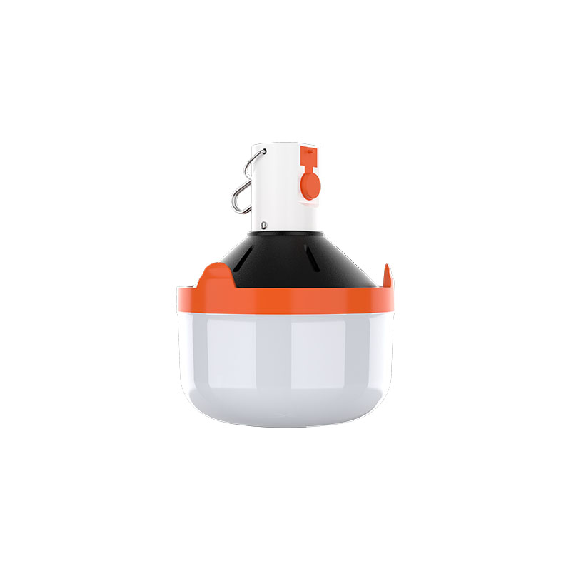 The AC/DC household/emergency dual-purpose bulb features a space-saving telescopic design with an integrated battery pic 6