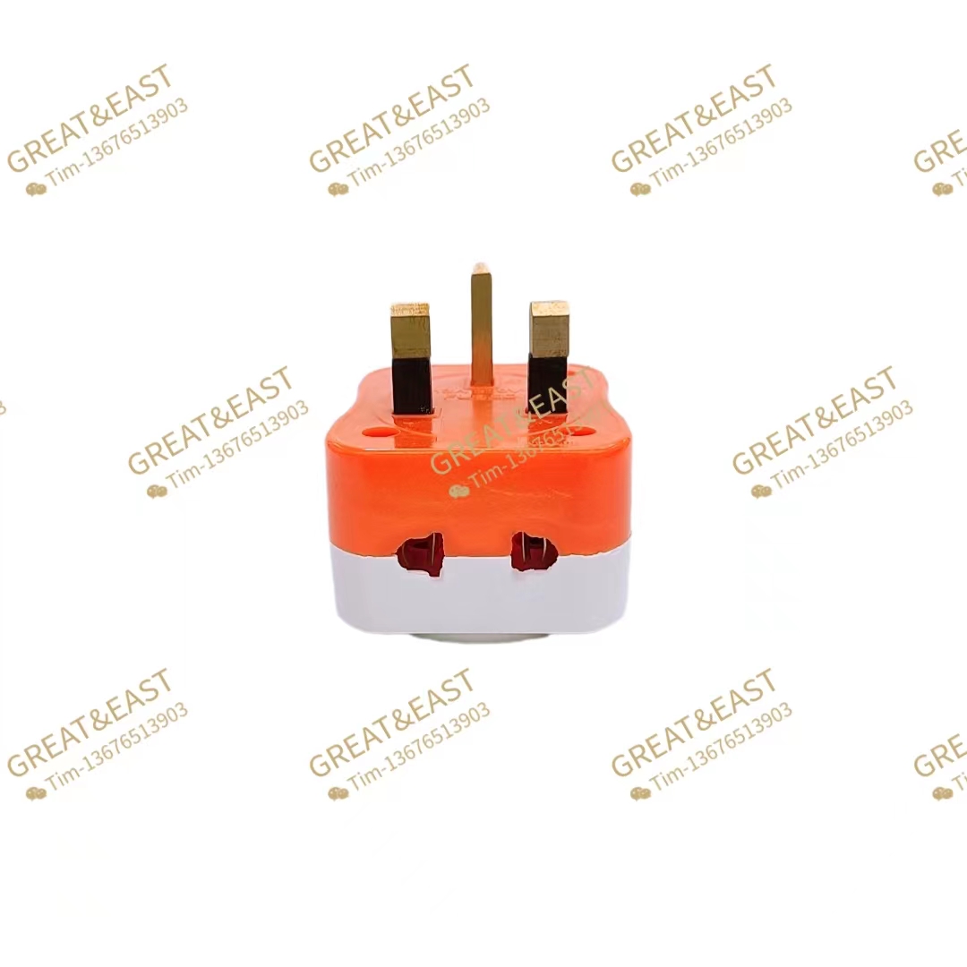 الكهرباء الكهربائية، مقبس برتقالي وابيض متعدد الوظائف Specification image