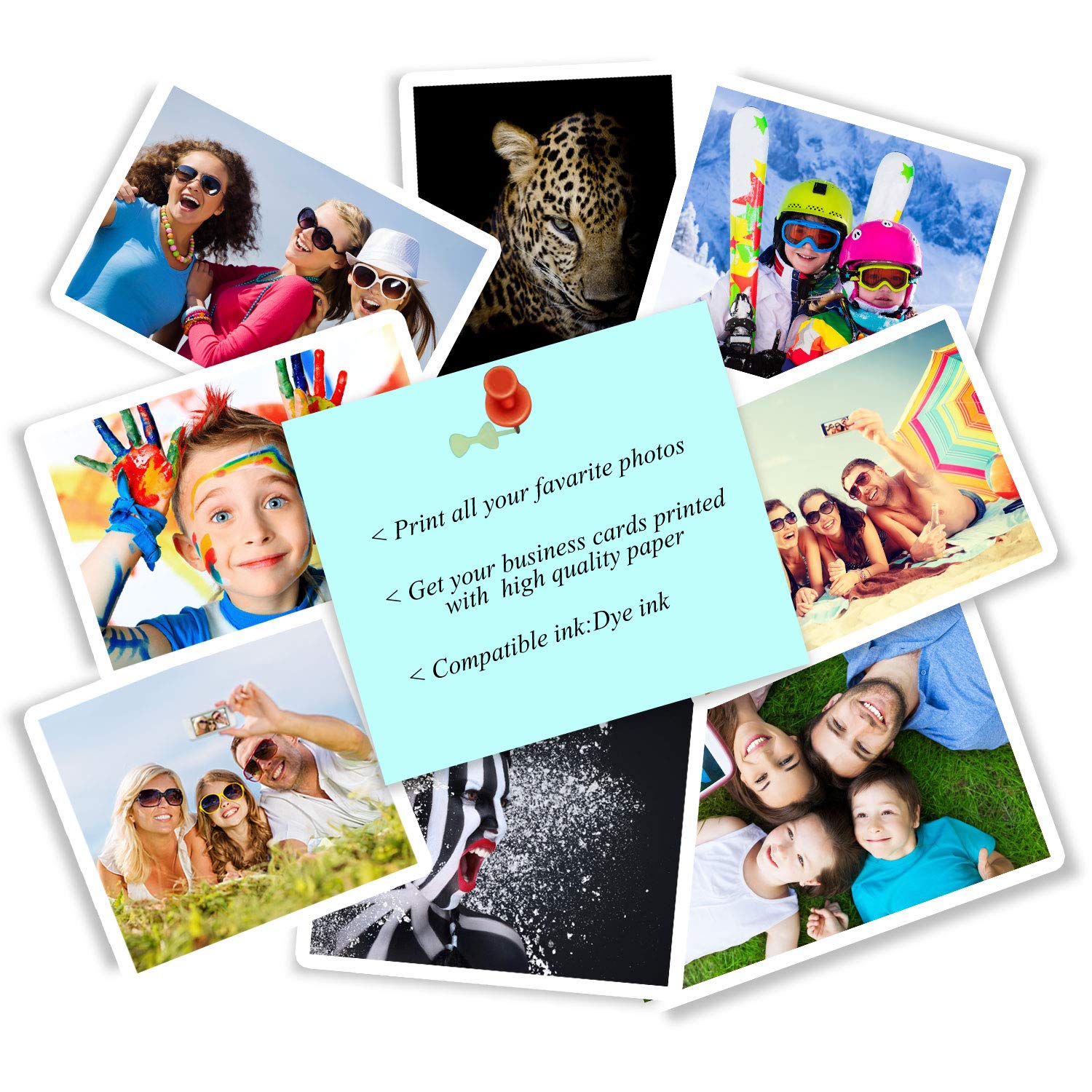 koala high-gloss double-sided photo paper, American standard 8.5*11, photo paper 216*279mm, photo paper 260 grams, photo paper, photo paper, double-sided coated paper Application Scenario