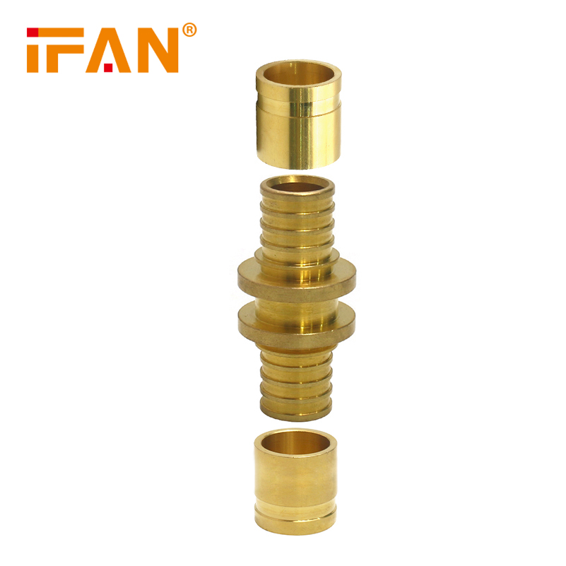 IFAN venta directa de fábrica copper slide tensor accesorios de tubería de agua directa de latón accesorios de tubería de agua deslizantes Specification image