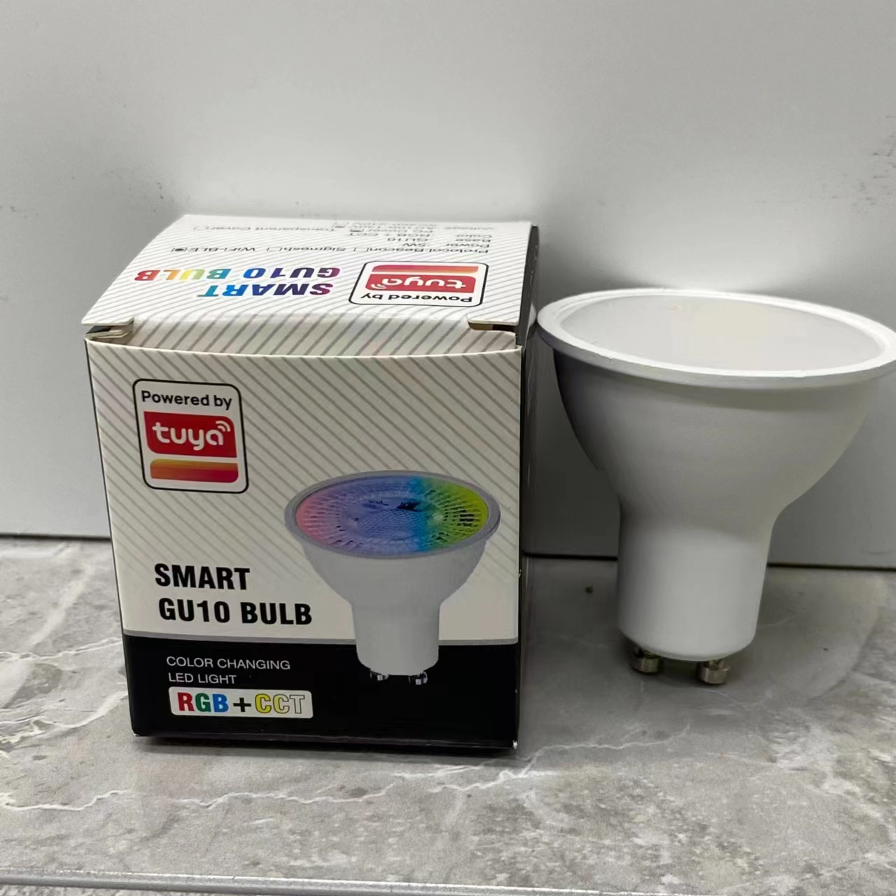 Rgb Smart Doodle Bulb, Light Cup Bluetooth Voice Control Lighting Mobile App Intelligent Dimming details Picture