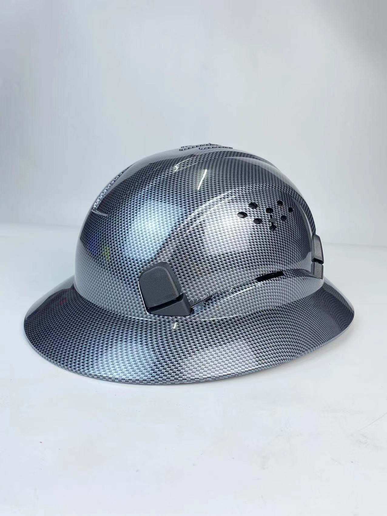 印字安全帽建筑工地必备V型ABS塑料透气防砸劳保头盔详情图4