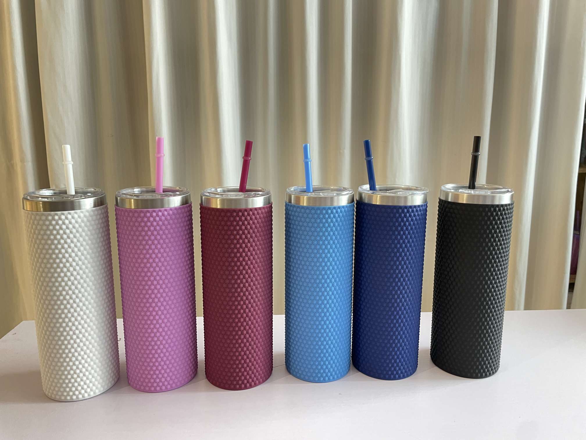 Customized export of double-layer stainless steel durian cups and straw cups directly supplied by the manufacturer Specification image