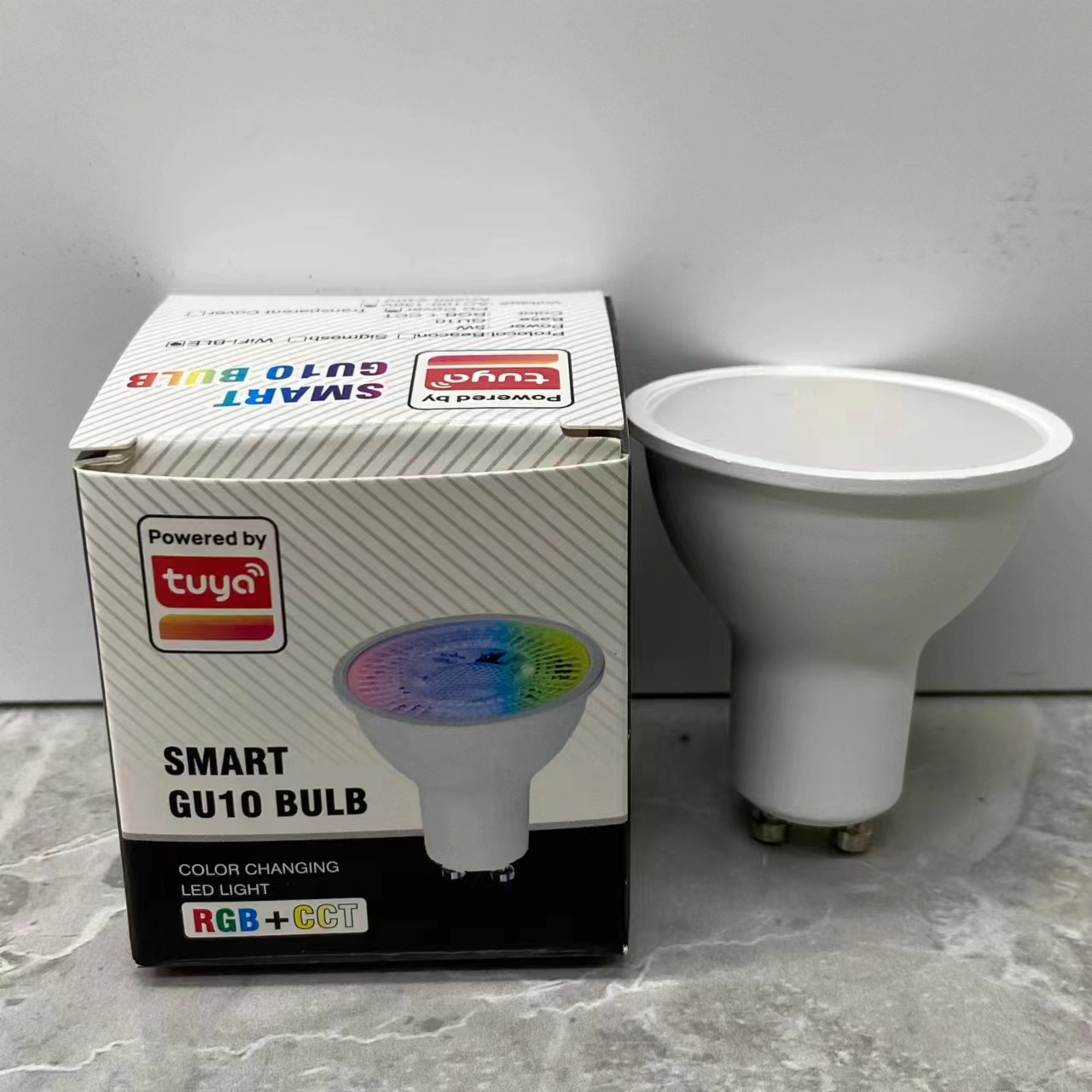 Rgb Smart Doodle Bulb, Light Cup Bluetooth Voice Control Lighting Mobile App Intelligent Dimming Item Picture
