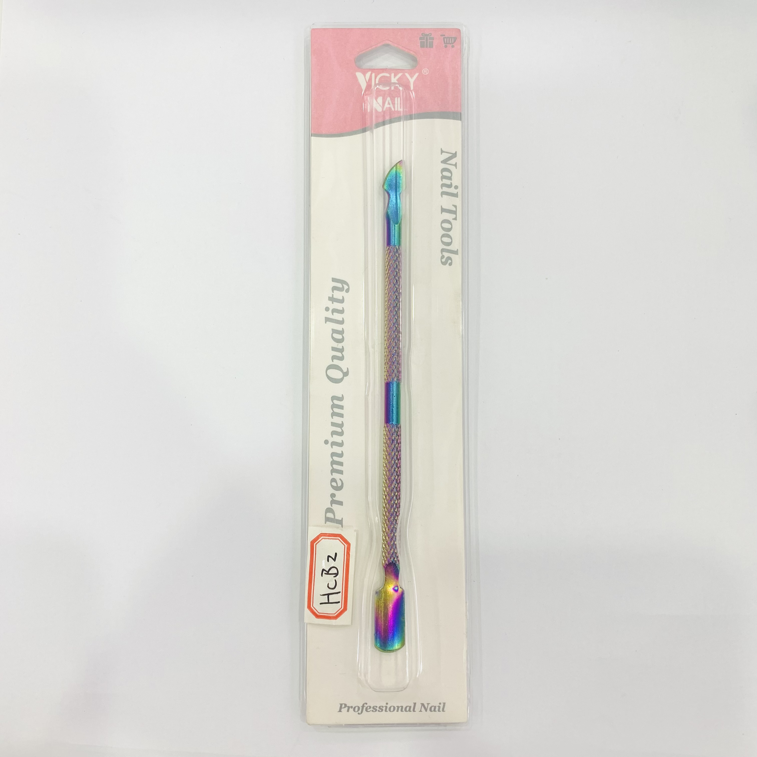 HCB2 Color steel push-off nail polish remover rubber double-head push-off nail nail tool