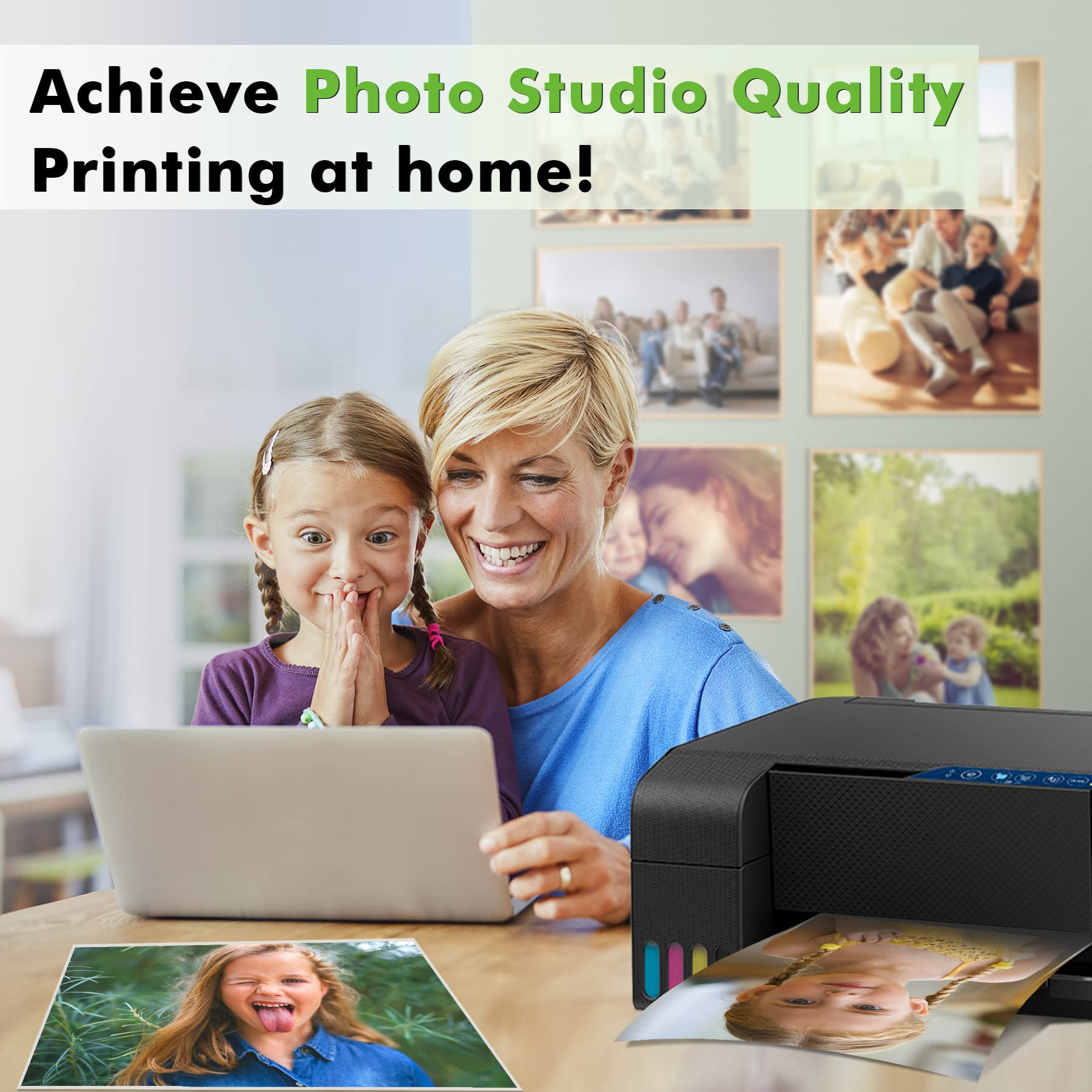 Matte photo paper, American standard 8.5*11, photo paper 216*279mm, photo paper 200g, photo paper, photo paper, single-sided photo paper pic 6