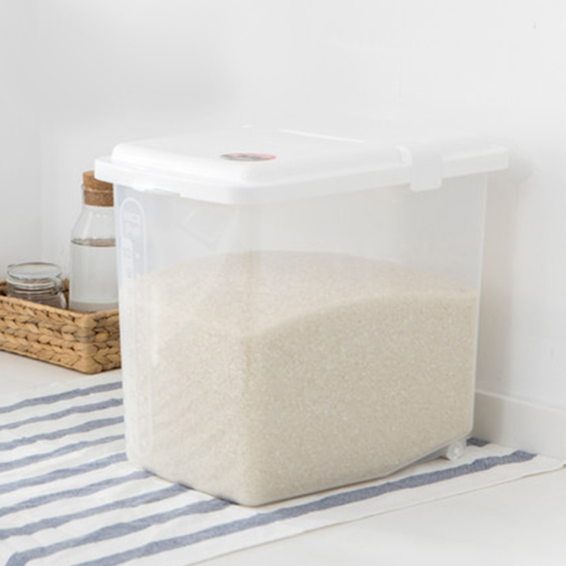 INOMATA日本进口米桶米箱密封杂粮桶储米箱防潮厨房整理米桶 10KG详情2