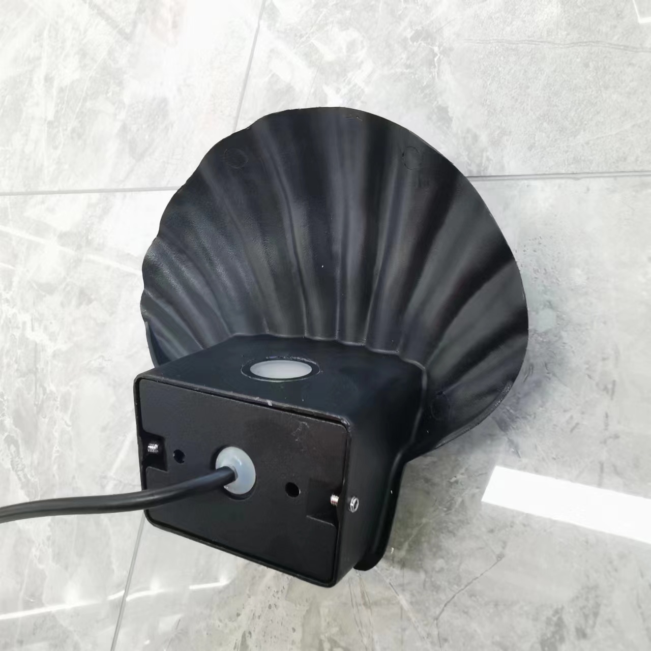 Led Shell Wall Light Specification drawing