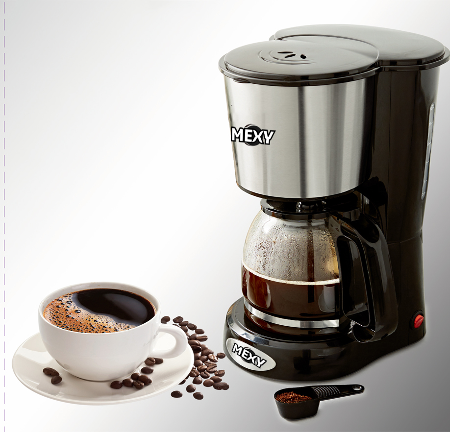 Drip coffee machine home automatic integrated small coffee machine European regulation office bedroom moka pot thumbnail