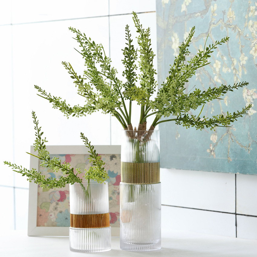 Artificial plant home decoration soft tape, fruit eucalyptus flower bouquets, hand bouquets, flower arrangements, forest green plants, eucalyptus Specification image