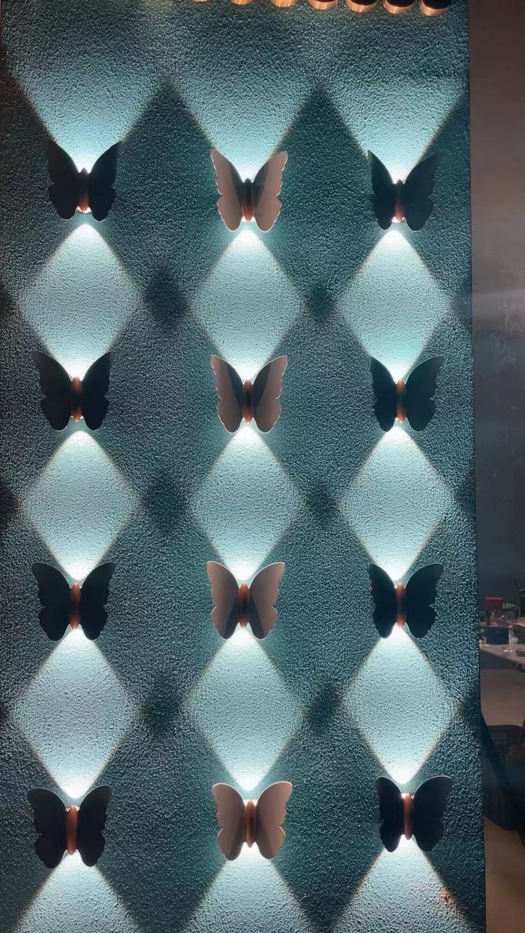 Led Butterfly Wall Lights Led Wall Lights Indoor, Outdoor Modern Wall Lights details Picture