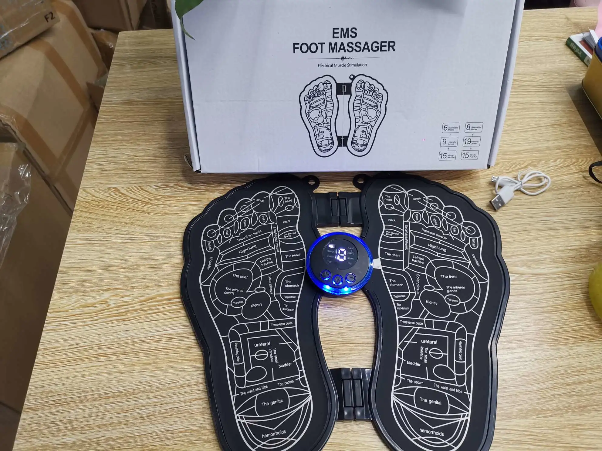 أجهزة تدليك القدم في المنازل ذات النبض الذكي في باطن القدم detail image 8