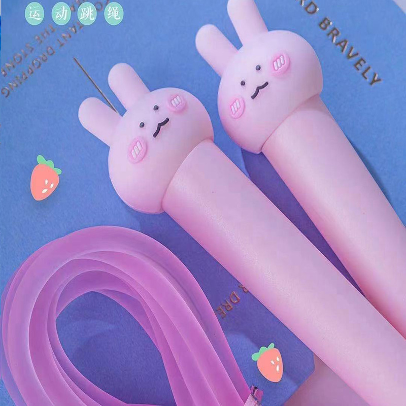 2501 Cute rabbit series sports skipping rope details Picture