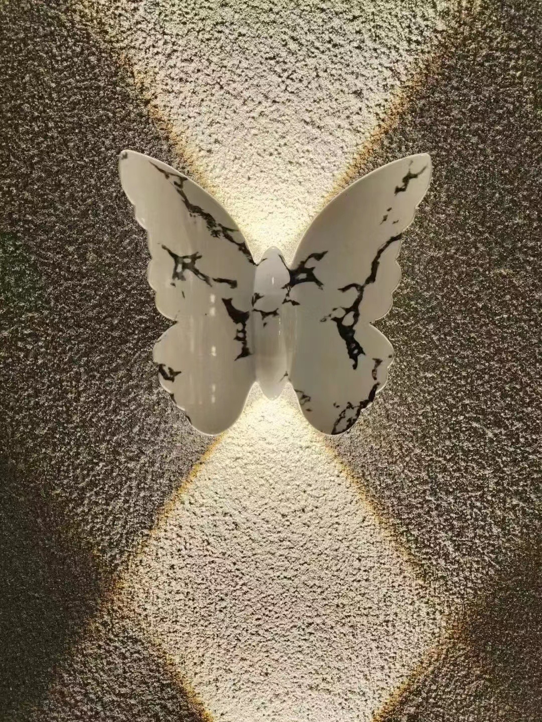 Led Butterfly Wall Lights Led Wall Lights Indoor, Outdoor Modern Wall Lights Specification drawing