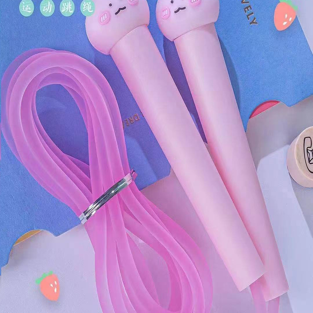 2501 Cute rabbit series sports skipping rope Specification drawing