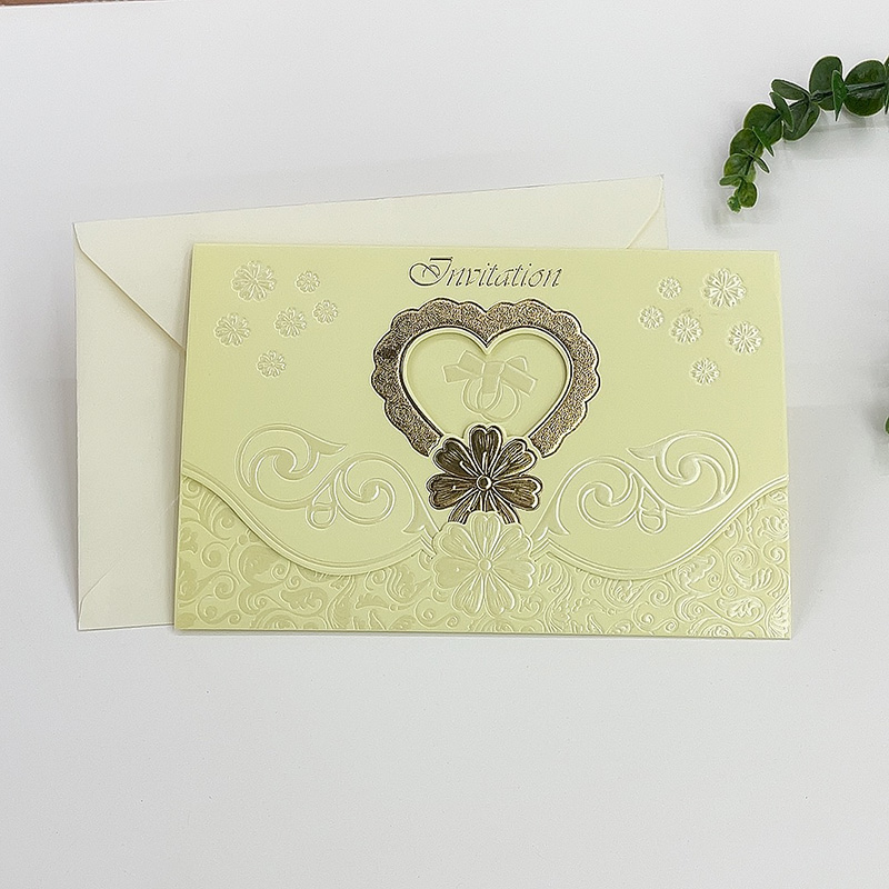 结婚请柬/邀请函/厂家直销/烫金/浮雕/定制/现货/非洲/中东/信封细节图