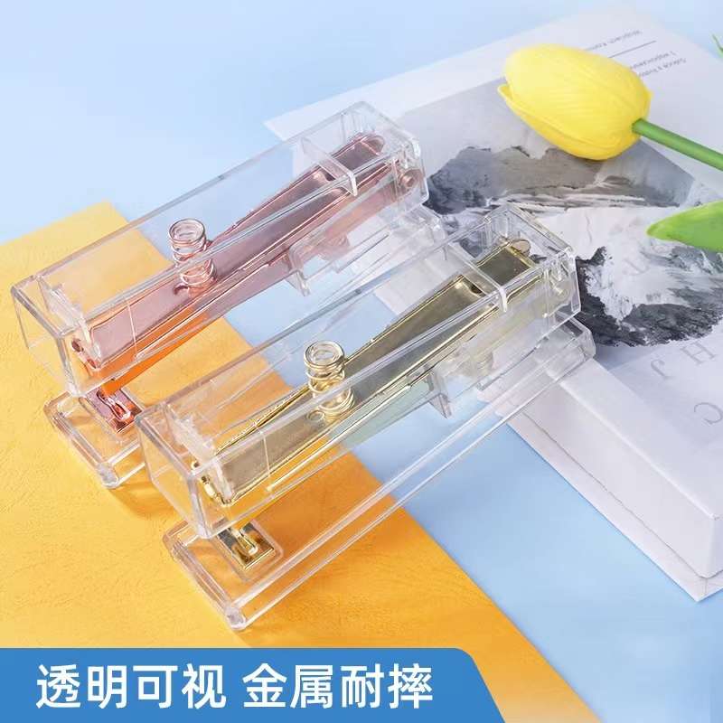 The stapler is a portable and compact office cultural product for students Specification image