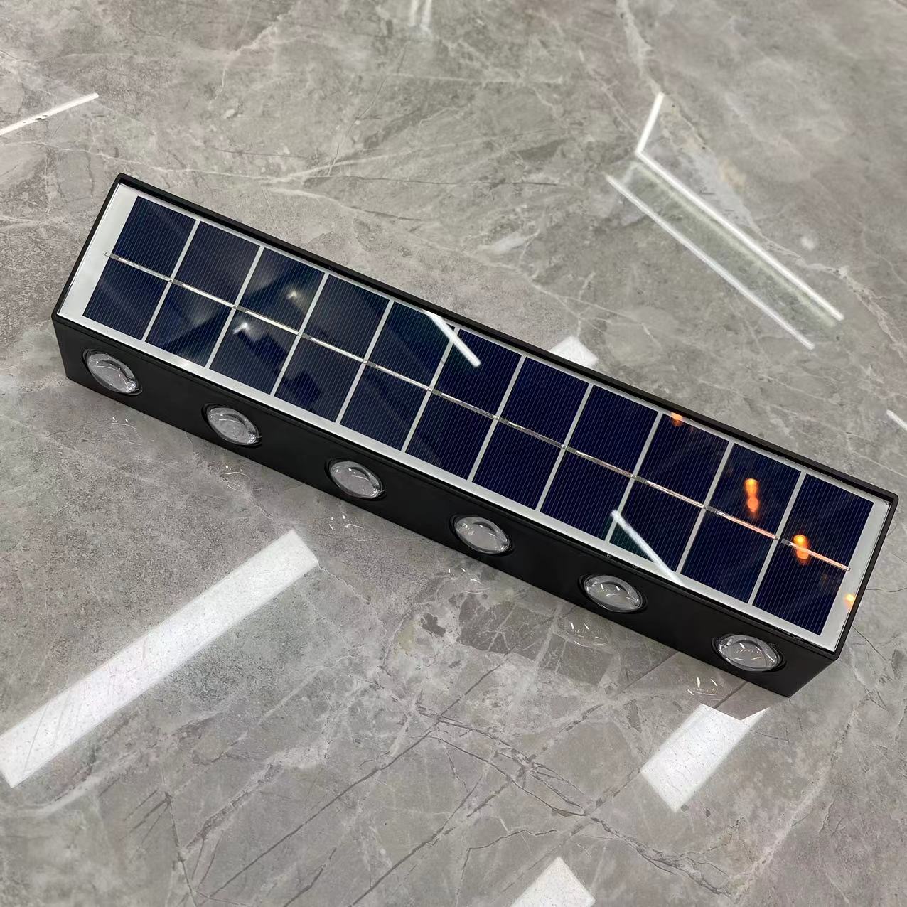 New Solar Wall Light Application Scenario