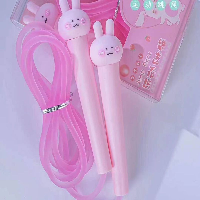 2501 Cute rabbit series sports skipping rope full figure