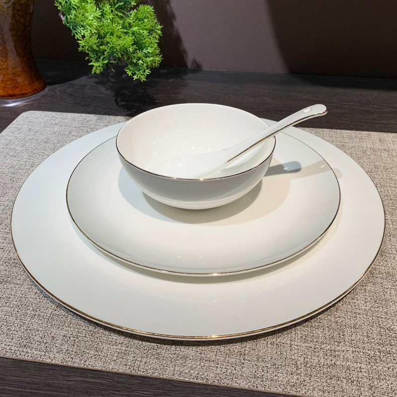 陶瓷餐具/酒店用品/陶瓷餐具套装/餐具产品图
