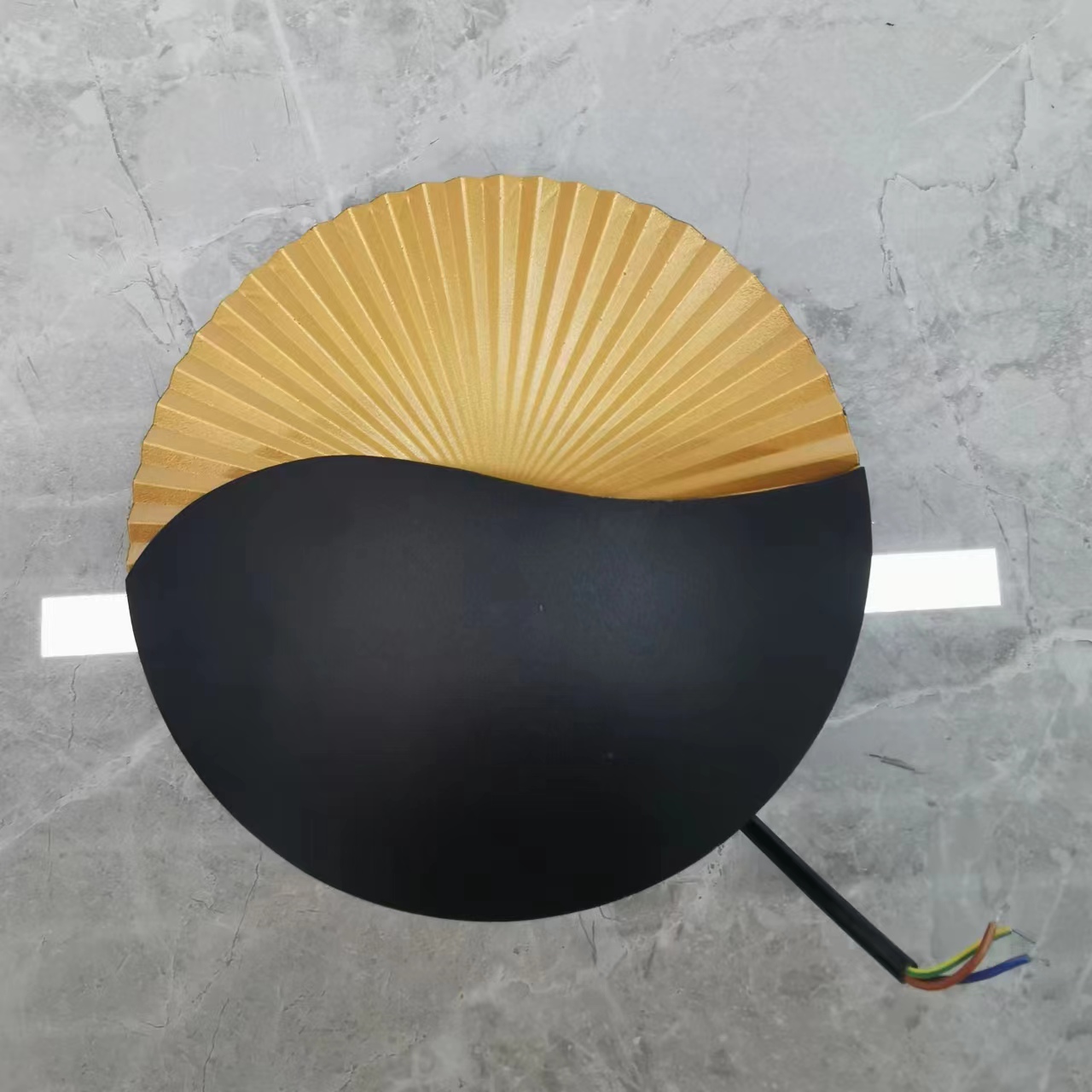 Led Wall Light Scallop Wall Light