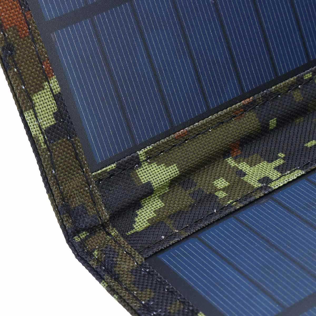 20W太阳能折叠包USBSolar Panel Folding便携光伏组件10W太阳能板详情图11