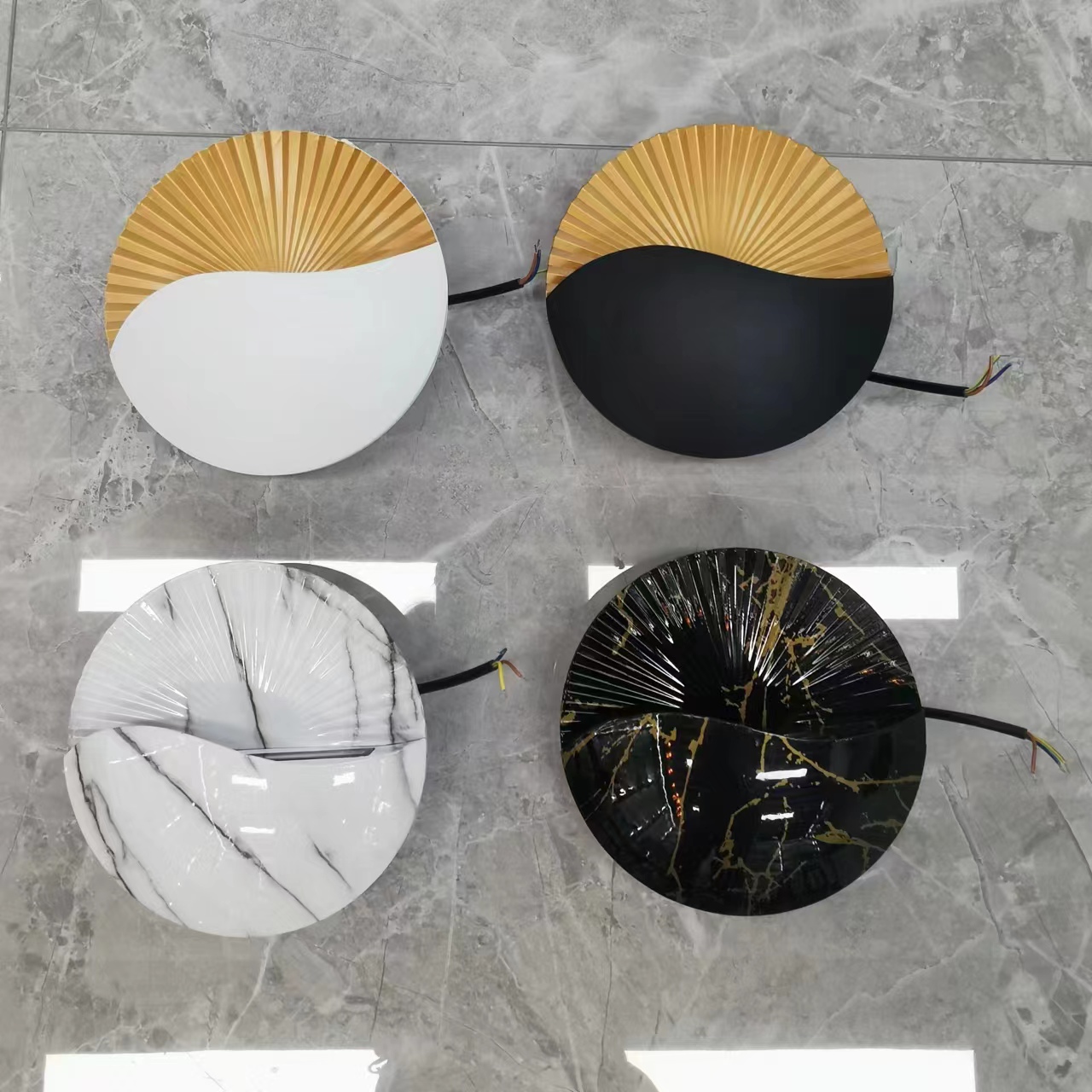 Led Wall Light Scallop Wall Light Item Picture