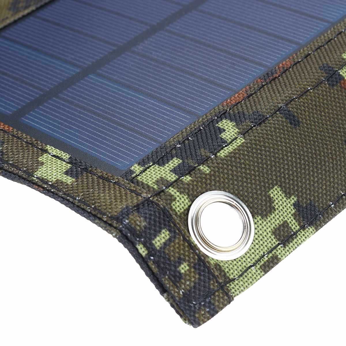 20W太阳能折叠包USBSolar Panel Folding便携光伏组件10W太阳能板详情图12