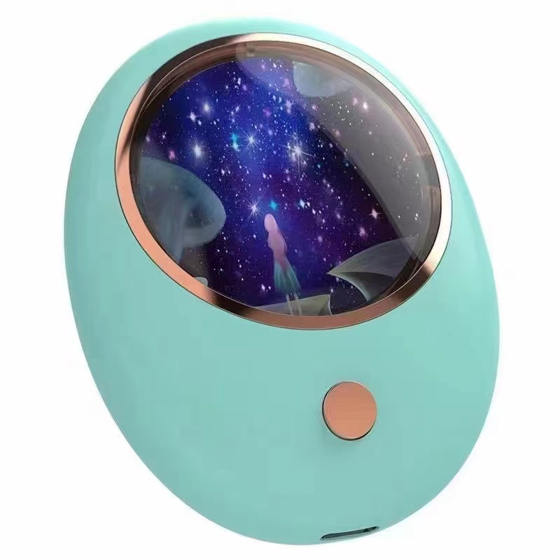 The new hand warmer is a multi-functional intelligent control hand warmer with USB charging and mini starry sky heat packs Specification image