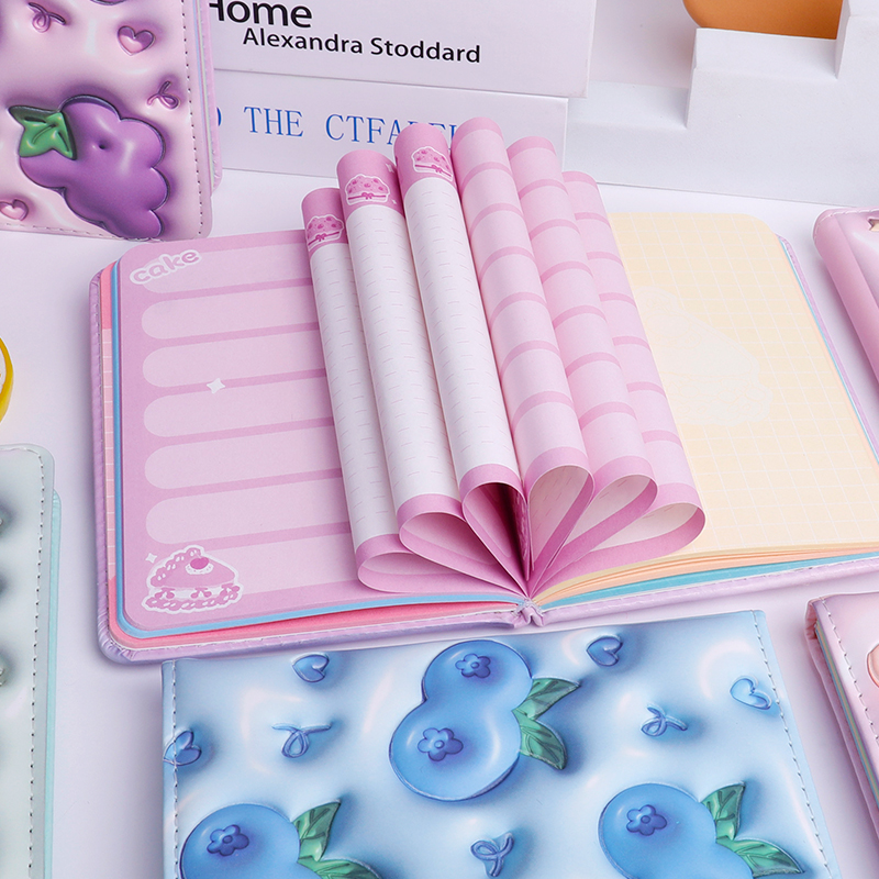 Weibo Stationery Children's 3D Stereoscopic Expansion Notebook, student creative, cute cartoon, high appearance level planner notebook details Picture