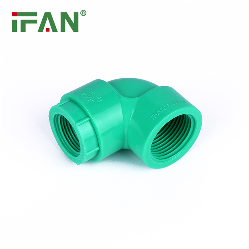 IFAN Advanced Injection Molding Technology UPVC Threaded fittings 1/2 "-4" white green internal threaded fittings support OEM ODM Item Picture