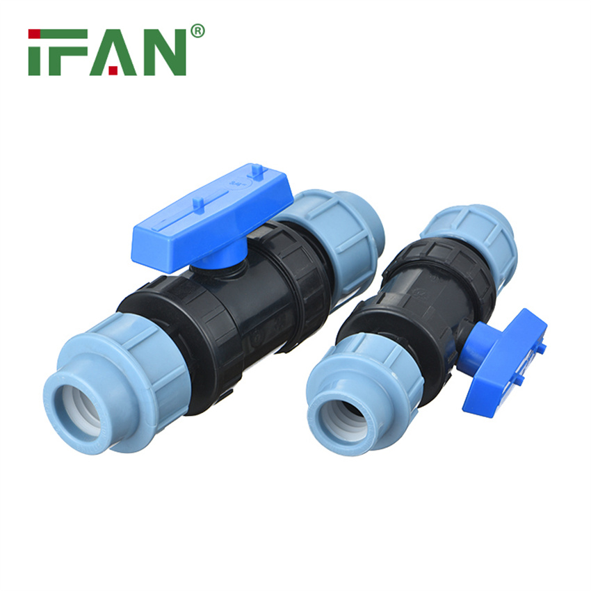 IFAN HDPE Pipe fitting PP Clamp fitting Custom PN16 clamp fitting Specification drawing
