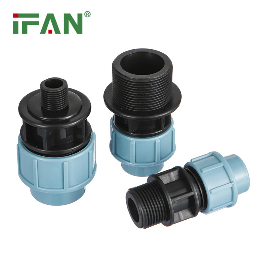 IFAN HDPE Pipe fitting PP Clamp fitting Custom PN16 clamp fitting Application Scenario
