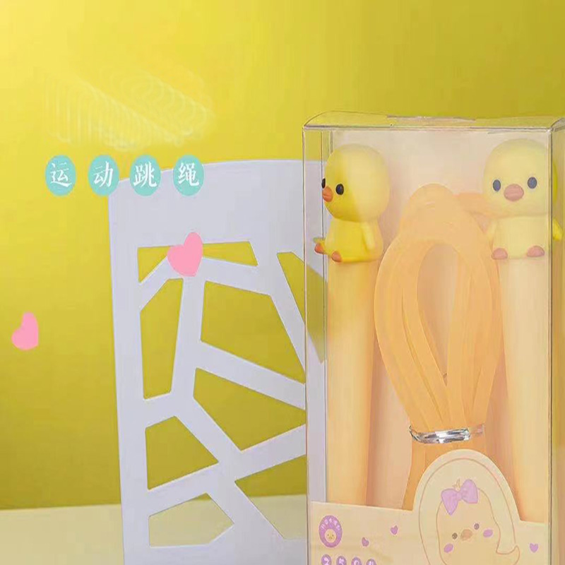 2504 Cute chicken series sports skipping rope full figure