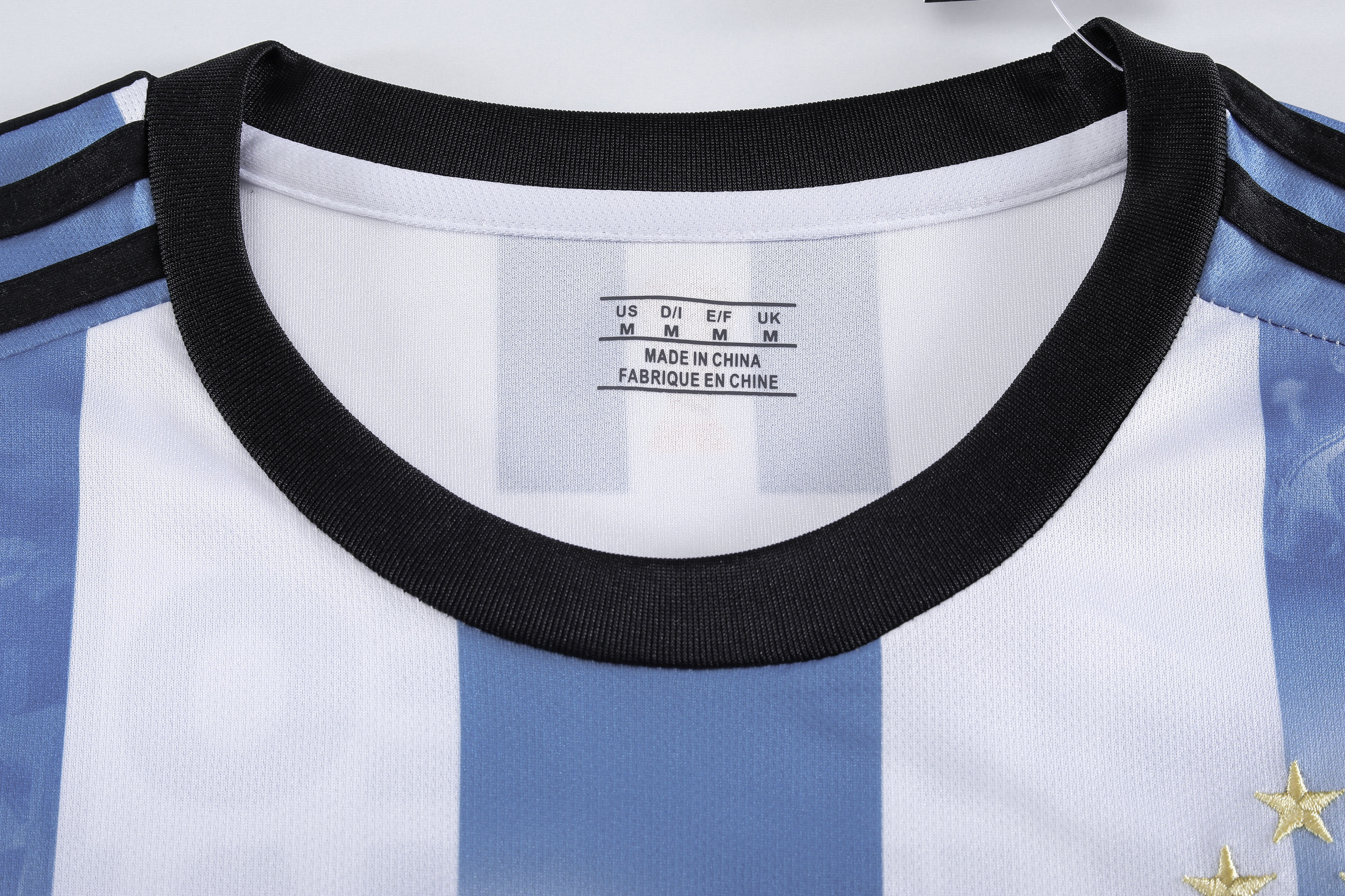 23-24国家队带标阿根廷纪念版足球服运动服厂家直销现货一件代发支持定制印字印logo详情4
