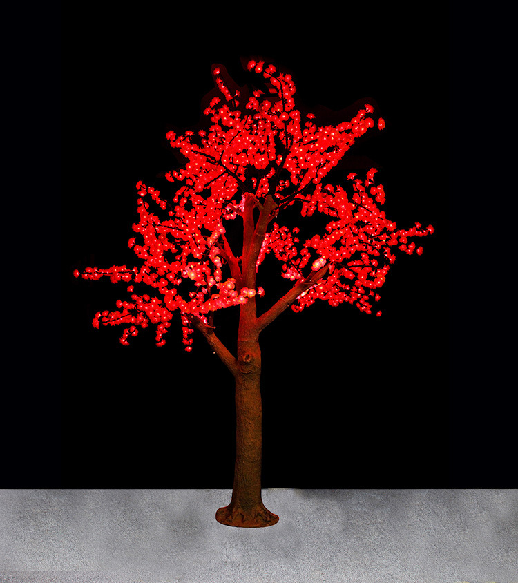 户外防晒发光树灯led灯 防水led仿真树 庭院装饰灯景观树详情3