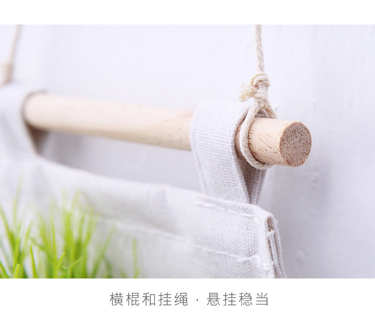 三个兜收纳袋挂袋衣柜家居挂墙挂式门后宿舍寝室多层布艺创意壁挂详情13