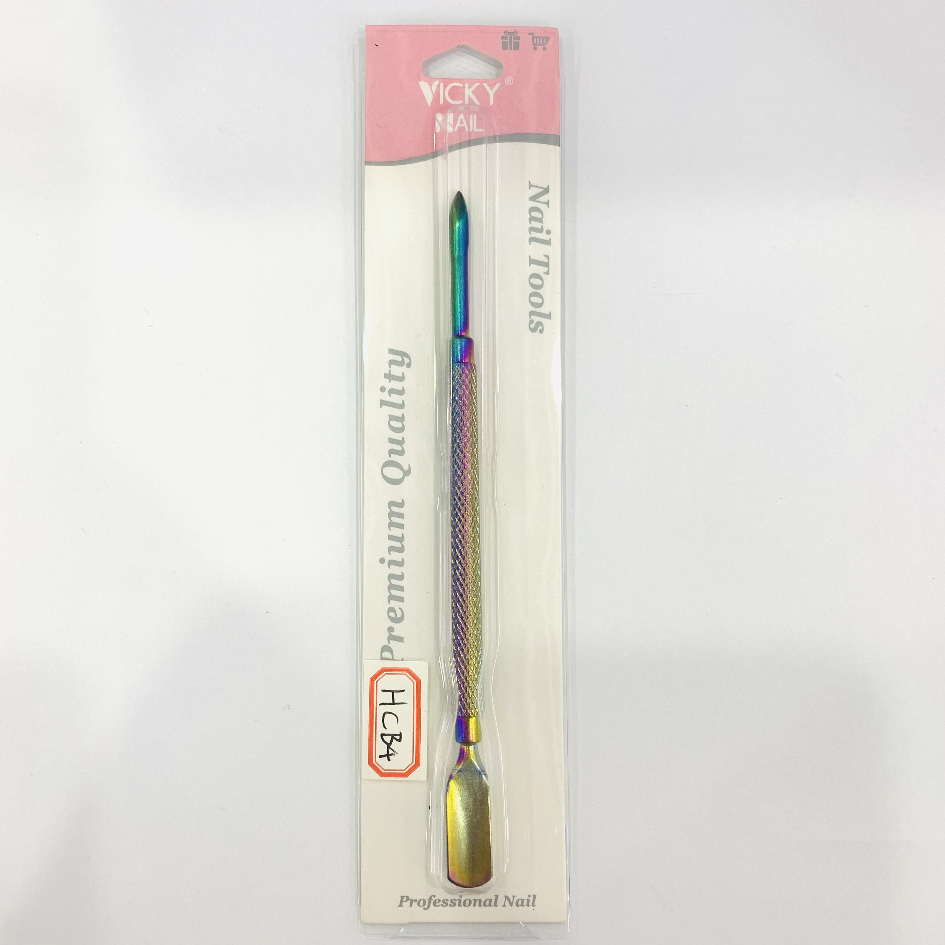HCB4 Color steel push-off nail polish remover rubber double-head push-off nail nail tool