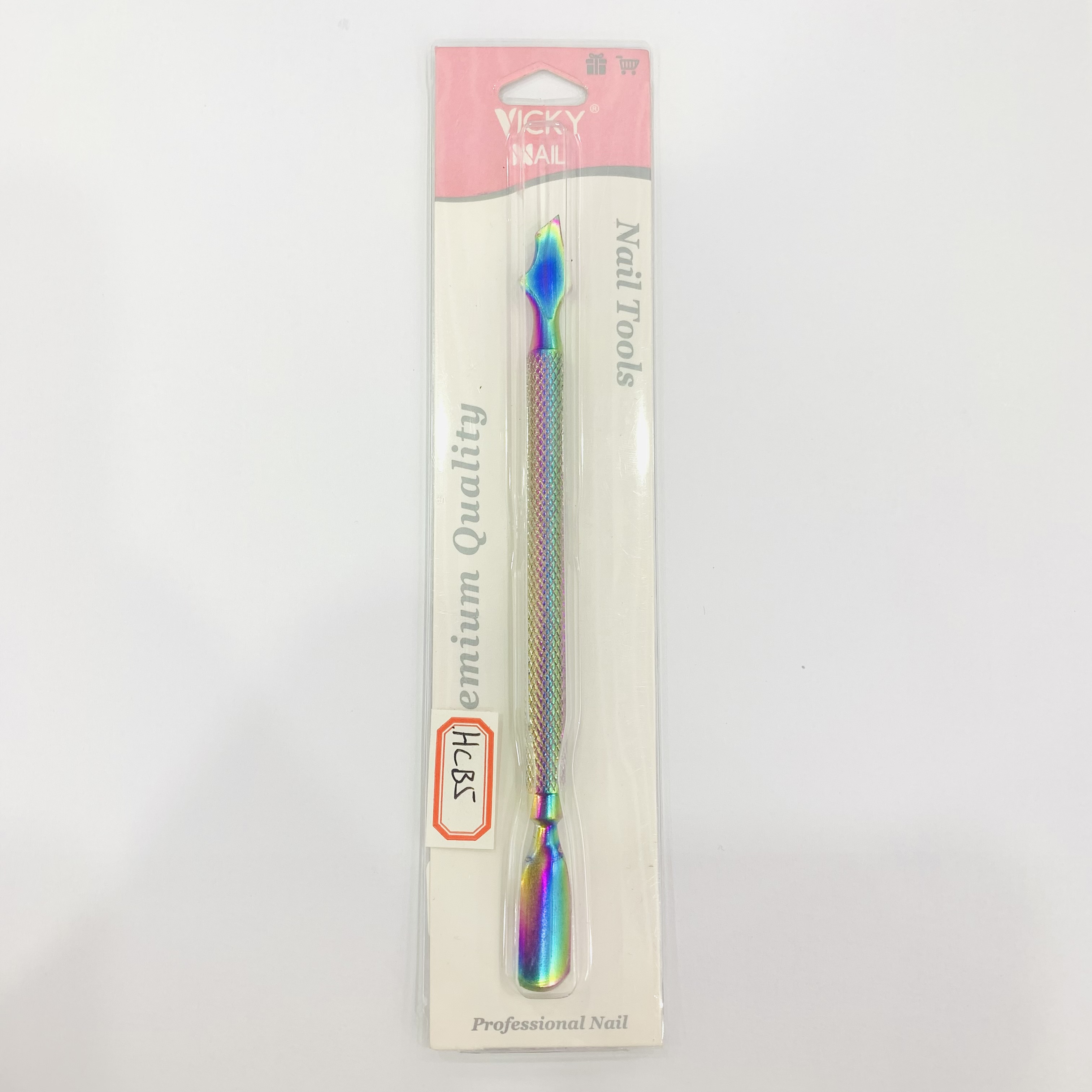 HCB5 Color steel push-off nail polish remover rubber double-head push-off nail nail tool