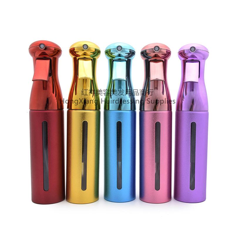 300ml Electroplating Sprayer Stock Hairdressing Director High pressure continuous sprayer hairdressing spray bottle