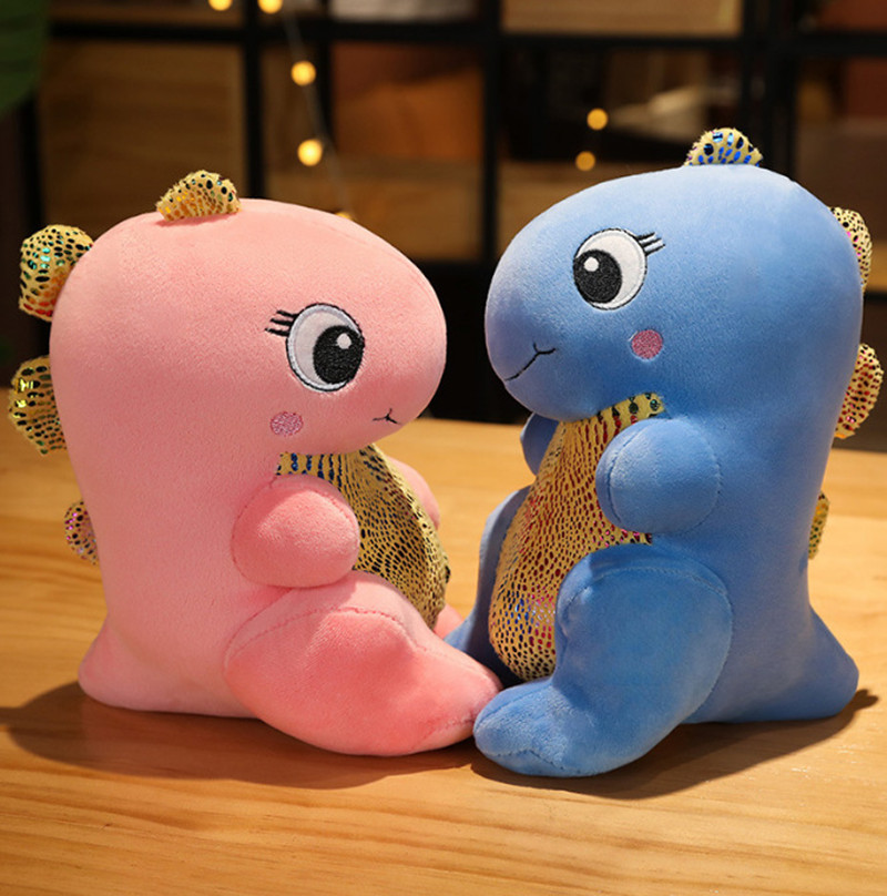 Cute plush animals, plush toys, personalized children's toys, cartoon colorful dinosaurs, puppy dolls, baby dolls Item Picture