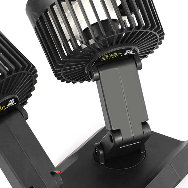 车载风扇5V/USB单头双头汽车电风扇 夏季汽车便携式货车迷你风扇详情18