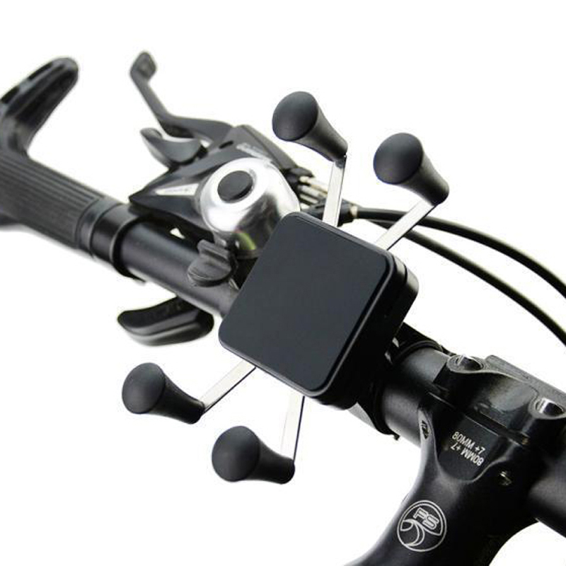 CH-02 Four-pronged bicycle phone stand, X-type bicycle phone stand, metal UPS navigation seat, motorcycle mountain biker stand Specification image