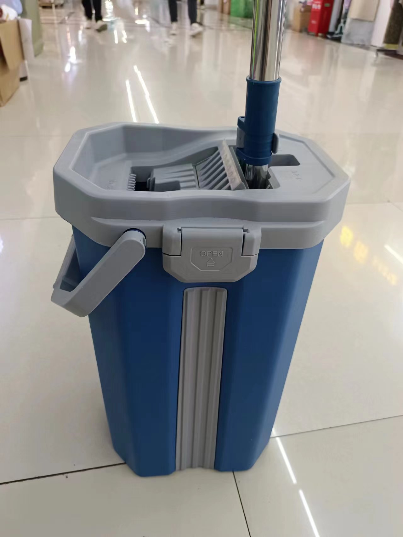 Scratch-free hand wash tablet mop Dry and wet scraper Tablet mop Lazy Man Good God mop 0212- large scraper 38㎝ board