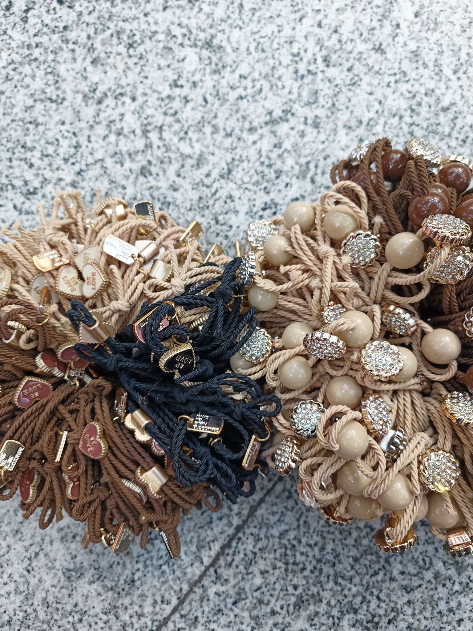 流行饰品/复古韩版系列/领结带皮筋产品图