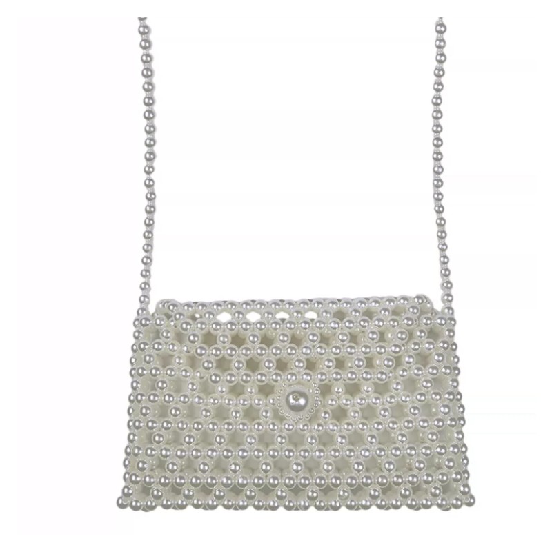 Variable Bag Pearl Bag Pearl Mobile Phone Female Bag Beaded Female Bag Cross-Border Female Bag New 2023 Item Picture