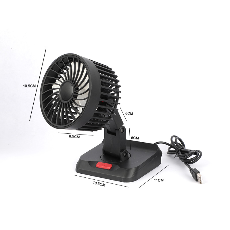 车载风扇5V/USB单头双头汽车电风扇 夏季汽车便携式货车迷你风扇详情13