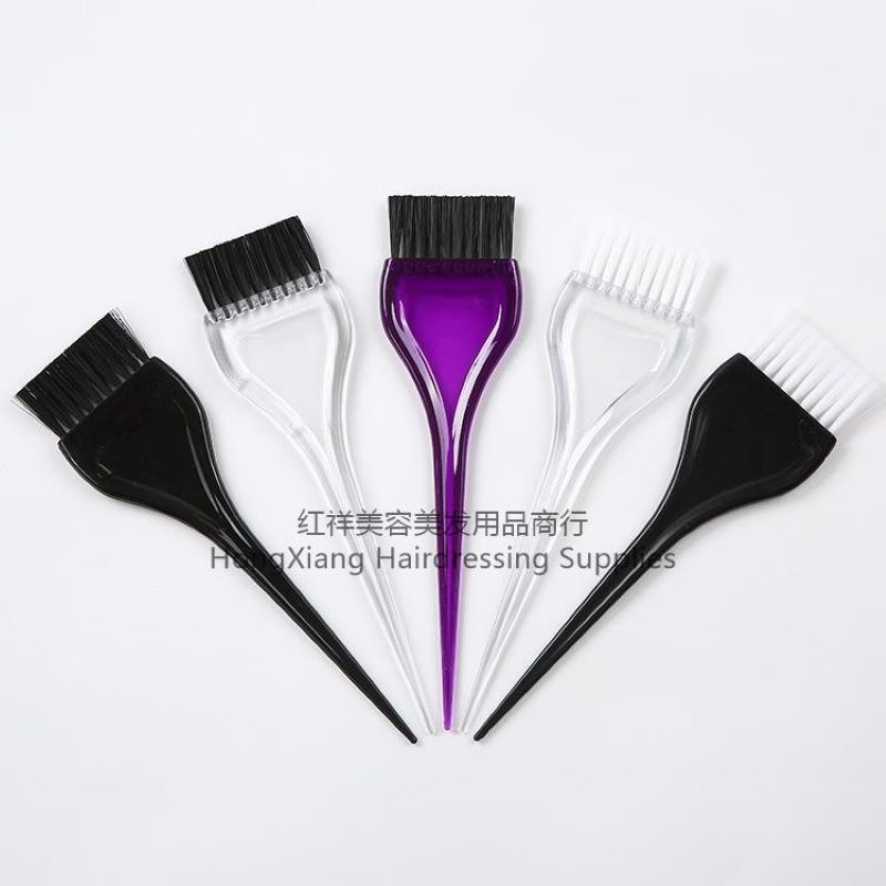 Hair dye care Hair treatment oil dye sweep hair dye comb double-sided brush hair dye professional tools for hair salon