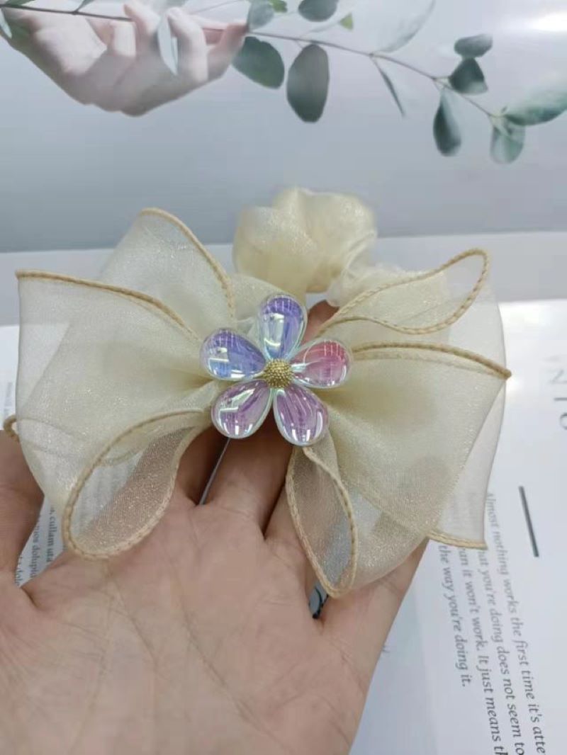 Net Red 2022 New Hair Clip Cartoon Mouth Clip Ins Small Fragrance Edge Clip Bangs Clip Sen Leather Loop Hairpin Series 15 Rainbow Village Application Scenario